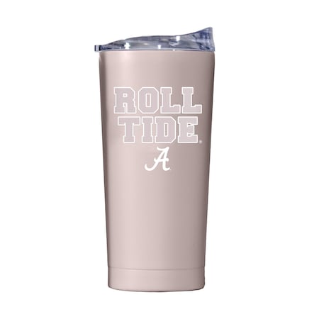 Logo Brands Alabama 20oz Stencil Powder Coat Tumbler 102-S20PT-DSK-48
